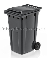 Контейнер для мусора 240 л серый облегченный 240 серый в Георгиевске Контейнер для мусора 240 л серый облегченный 240 серый в Георгиевске