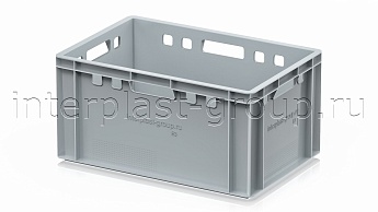 Ящик для мяса и колбасных изделий Е-3 серый в Георгиевске