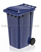 Контейнер для мусора 240 л синий облегченный 240 синий в Георгиевске
