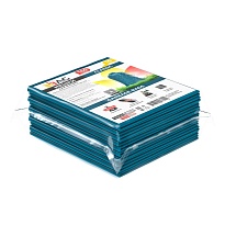 Мешки для мусора 160 л, светло-синие, в пачке 10 шт., ПВД, 40 мкм, 900х1100 мм, i-Bag в Георгиевске