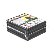 Мешки для мусора 160 л, серые, в пачке 10 шт., ПВД, 40 мкм, 900х1100 мм, i-Bag