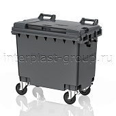 Контейнер для мусора 660 л серый