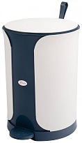 Контейнер для мусора Sтилъ с педалью 11 л синий 11 синий в Георгиевске