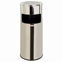 Урна с пепельницей 27 л, нержавеющая сталь, зеркальная, LAIMA PROFESSIONAL в Георгиевске Урна с пепельницей 27 л, нержавеющая сталь, зеркальная, LAIMA PROFESSIONAL в Георгиевске