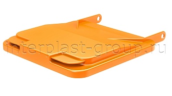 Комплект крышки для контейнера 120 л. оранжевая  оранжевый в Георгиевске