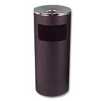 Урна металлическая с пепельницей, Титан, 29 л, черная, оцинкованная сталь в Георгиевске Урна металлическая с пепельницей, Титан, 29 л, черная, оцинкованная сталь в Георгиевске