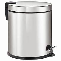 Ведро-контейнер для мусора урна с педалью LAIMA Classic Plus, 20 л, зеркальное в Георгиевске