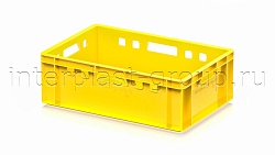 Ящик для мяса и колбасных изделий Е-2 желтый