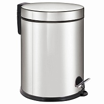 Ведро-контейнер для мусора урна с педалью LAIMA Classic Plus, 12 л, зеркальное в Георгиевске Ведро-контейнер для мусора урна с педалью LAIMA Classic Plus, 12 л, зеркальное в Георгиевске