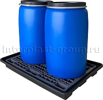Поддон пластиковый для двух бочек в Георгиевске