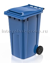Контейнер для мусора 240 л голубой облегченный 240 голубой в Георгиевске