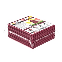 Мешки для мусора 160 л, бордовые, в пачке 10 шт., ПВД, 40 мкм, 900х1100 мм, i-Bag в Георгиевске