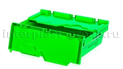 Вкладываемый контейнер KV 6417 с распашной крышкой светло-зеленый